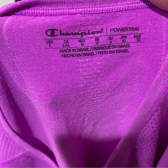 2 FOR $10 Champion Powertrain Athletic Shirt Size L - Picture 3 of 8